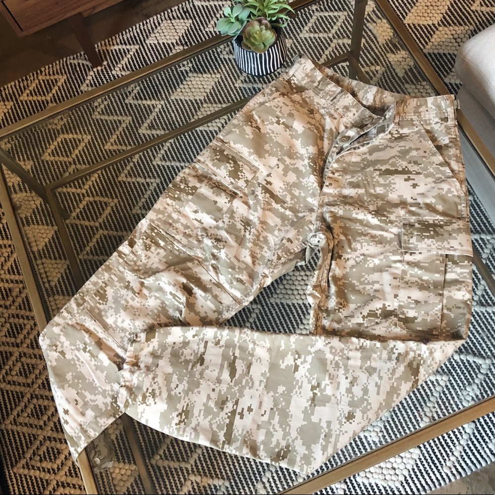 Army Surplus Camo Pants